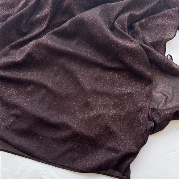 Vintage Y2K Whimsigoth Fairy Maxi Dress Sparkle Sexy Ruffle Hot Long Gown Prom - Picture 11 of 17